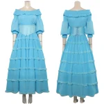2023 Ariel Blue Dress Cosplay Costume