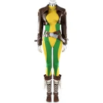 Custom Made Marvel Rivals Rogue Cosplay Jumpsuit Costume