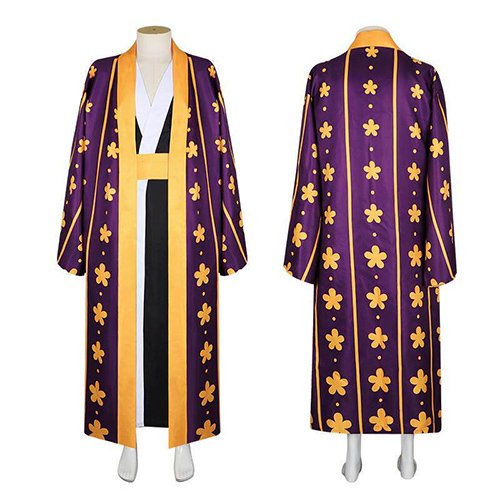 Custom Made One Piece King Trafalgar Law Cosplay Kimono Costume