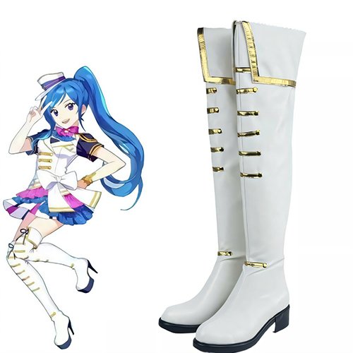 Custom Made Shining Star Song Shi Yu Cosplay Boots