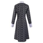 Custom Made Wednesday Addams Cosplay Dress Black (1)
