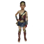 Custom Made Wonder Woman Diana Prince Superman Costume for GirlBoy Children (1)