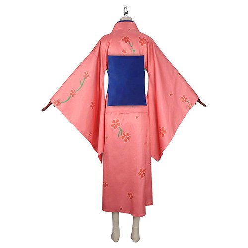 Gintamaしむら たえ Shimura Tae Cosplay Kimono Costume (4)