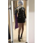 Goddess of Victory NIKKE Lily Weiss Military Uniform Costume (1)