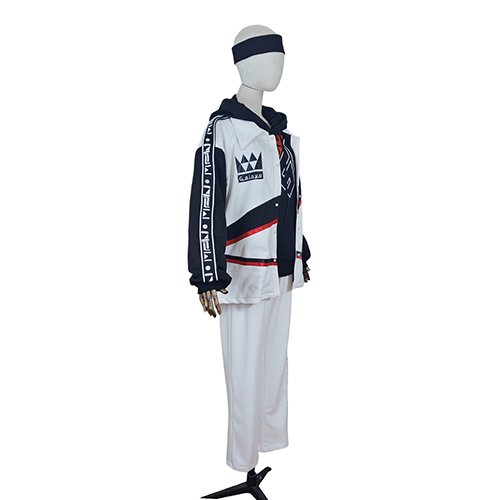 NIJISANJI YouTuber Seraph Dizugarden Hoodie Set Uniform (3)