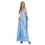 Padme Amidala Blue Nightgown Sleepwear Dress (7)