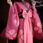 Samurai Champloo,サムライチャンプルー 风フウ Kimono Cosplay Dress (1)