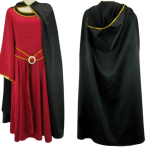 Tangled Rapunzel Red Dress Mother Gothel‌ Costume (2)