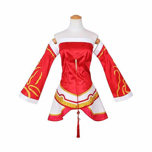 The Nine-Tailed Fox Ahri Cosplay Dress Skin Costume