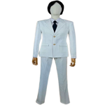 White Suit Set Anime Ouran White Cosplay Costume