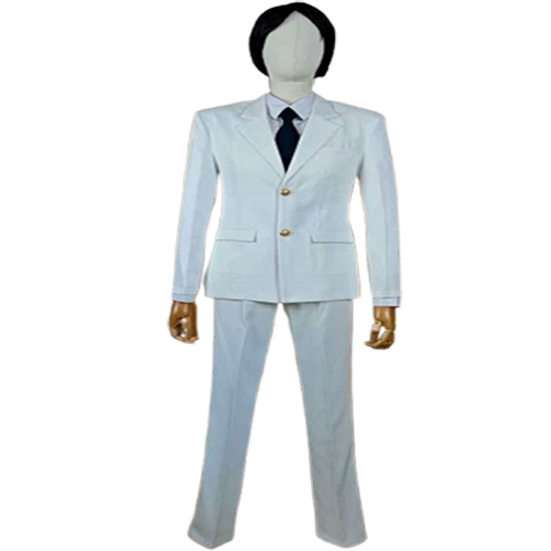 White Suit Set Anime Ouran White Cosplay Costume