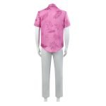 Zootopia 2 Nick Wilde Pink T-shirt Pant Cosplay Outfit (1)
