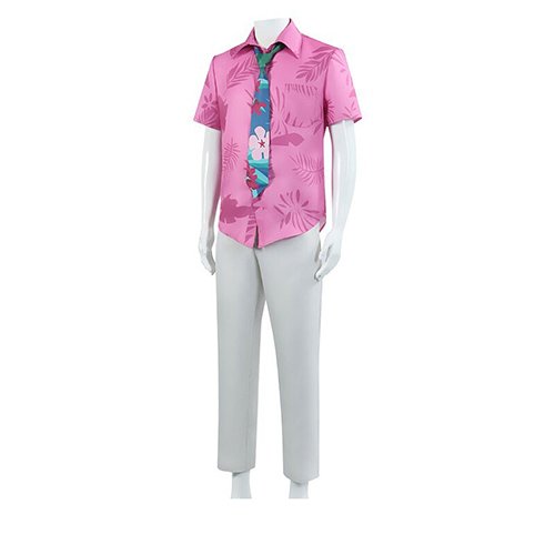 Zootopia 2 Nick Wilde Pink T-shirt Pant Cosplay Outfit (6)