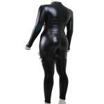 Anime Kaiju No.8 Kafka Hibino Bodysuit Black Leather (0)