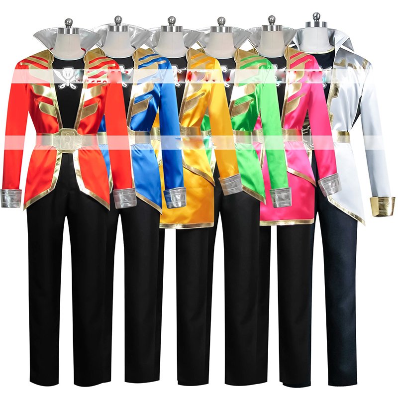 Kaizoku Sentai Gokaiger Captain Marvelous Gokai Ranger Cosplay Costume (1)