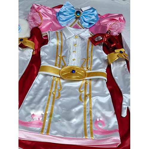 Pretty Soldier Sailor Moon Fontaine Starlight Cosplay Dress (2)