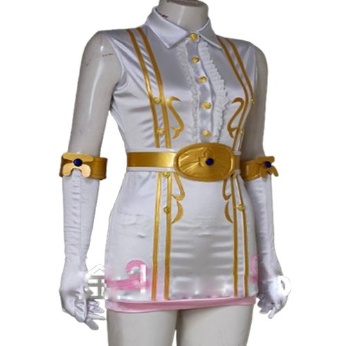 Pretty Soldier Sailor Moon Fontaine Starlight Cosplay Dress (3-1)