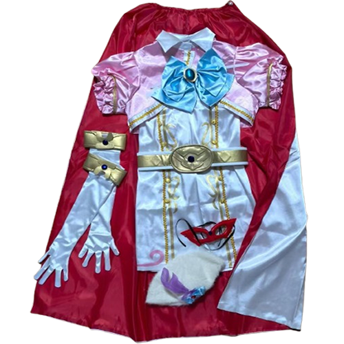 Pretty Soldier Sailor Moon Fontaine Starlight Cosplay Dress (3)