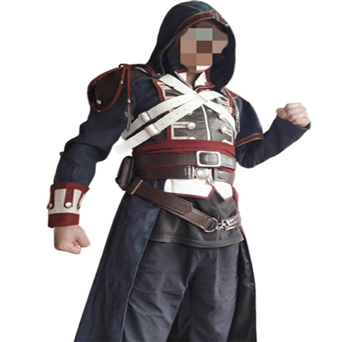 Assassin’s Creed Unity Arno Dorian Master Assassin Cosplay Costume (1)
