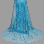 Frozen Elsa Snow Queen Princess Elsa Dress Costume (1)