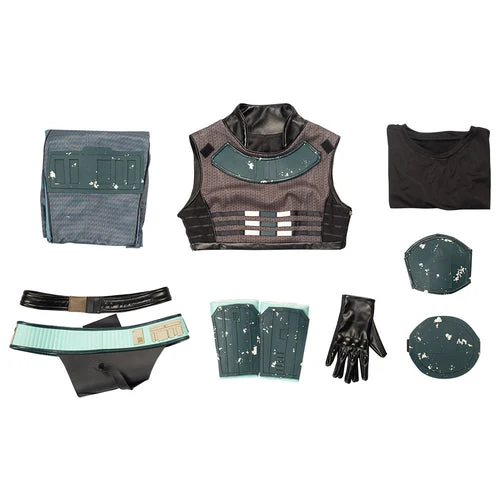 Mando Cara Dune Cosplay Costumes (3)