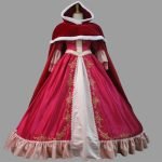 Princess Belle Dress Cape Set Christmas Dresses