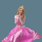 Princess Sleeping Beauty Aurora Dress Pink (1-2)