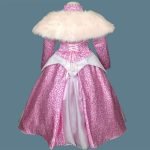 Princess Sleeping Beauty Aurora Winter Dress (1)