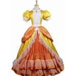 Super Mario Princess Peach Elegant Dress (5)