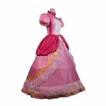 Super Mario Princess Peach Elegant Dress (5)