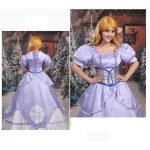 The First Princess Sofia Cosplay Dress Costume (3-1)