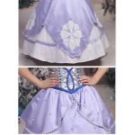 The First Princess Sofia Cosplay Dress Costume (3-1)
